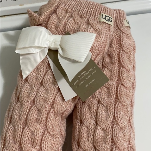 UGG Accessories - UGG Laila Bow Fleece Lined Socks